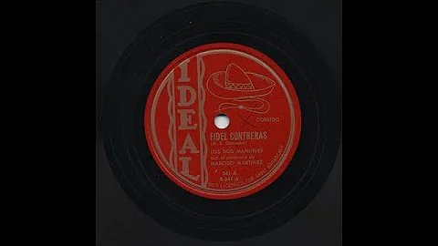 Los Dos Manueles - Fidel Contreras - Ideal 341-A