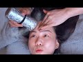 ASMR Traditional Chinese Skin Care | Trimming Eyebrows