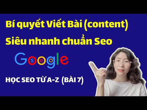 Video: 4 cách để viết một blog nổi tiếng