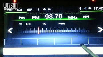 S160 Android Radio Function-Powered by WITSON