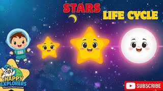 The Life Cycle of a Star 🌟 | How Stars Are Born, Grow & Change | Fun Space Science for Kids