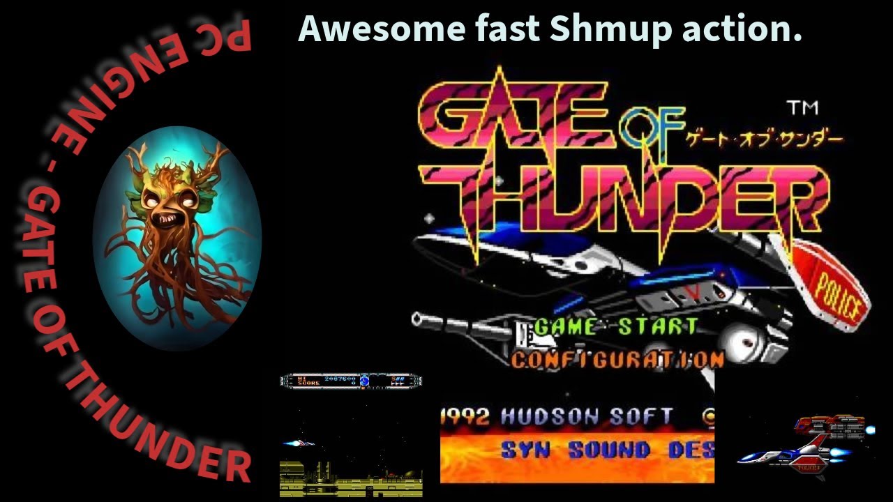 Gate of Thunder - PC Engine Quick Play - YouTube