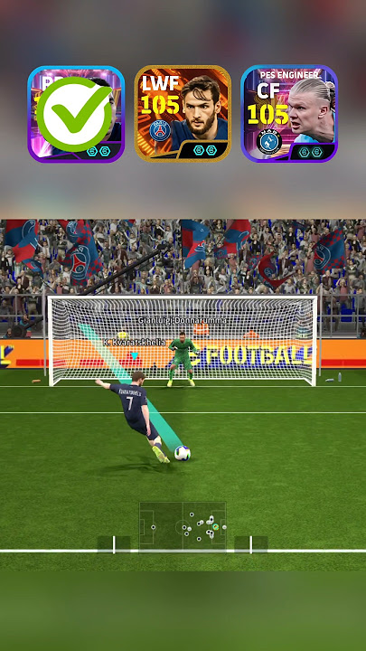 Hakimi vs Kvaratskhelia vs Haaland Penalty Challenge 🥶💀 #efootball2025 #efootball #foryou #shorts