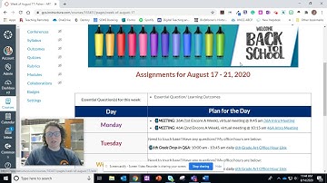 Adding the Teams Link to a Canvas Assignment