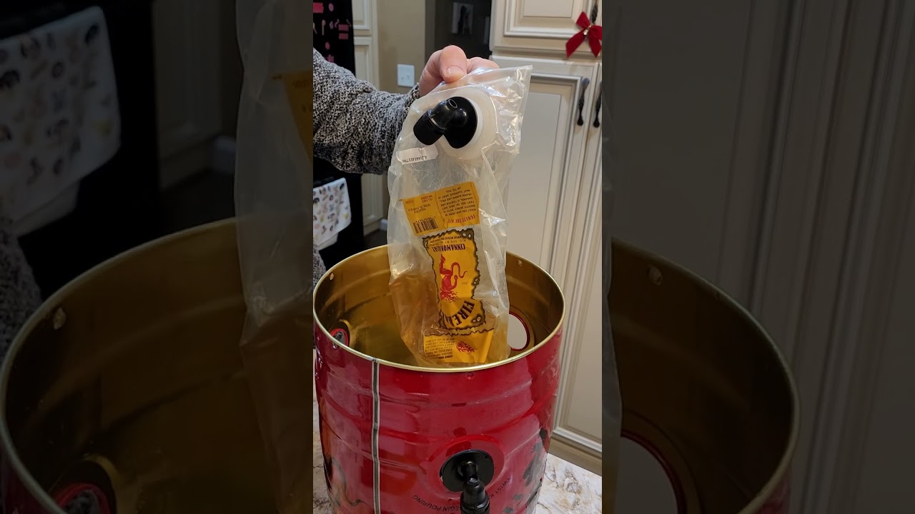 How to refil fireball keg pouches.