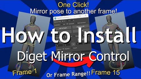 How To Install Or Update the Diget Mirror Control Tool