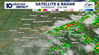 Tracking storms moving through Ohio: Live radar, weather updates