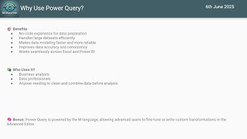 Lesson 2 | What is Power Query? | Beginner’s Guide to Data Transformation in Power BI & Excel