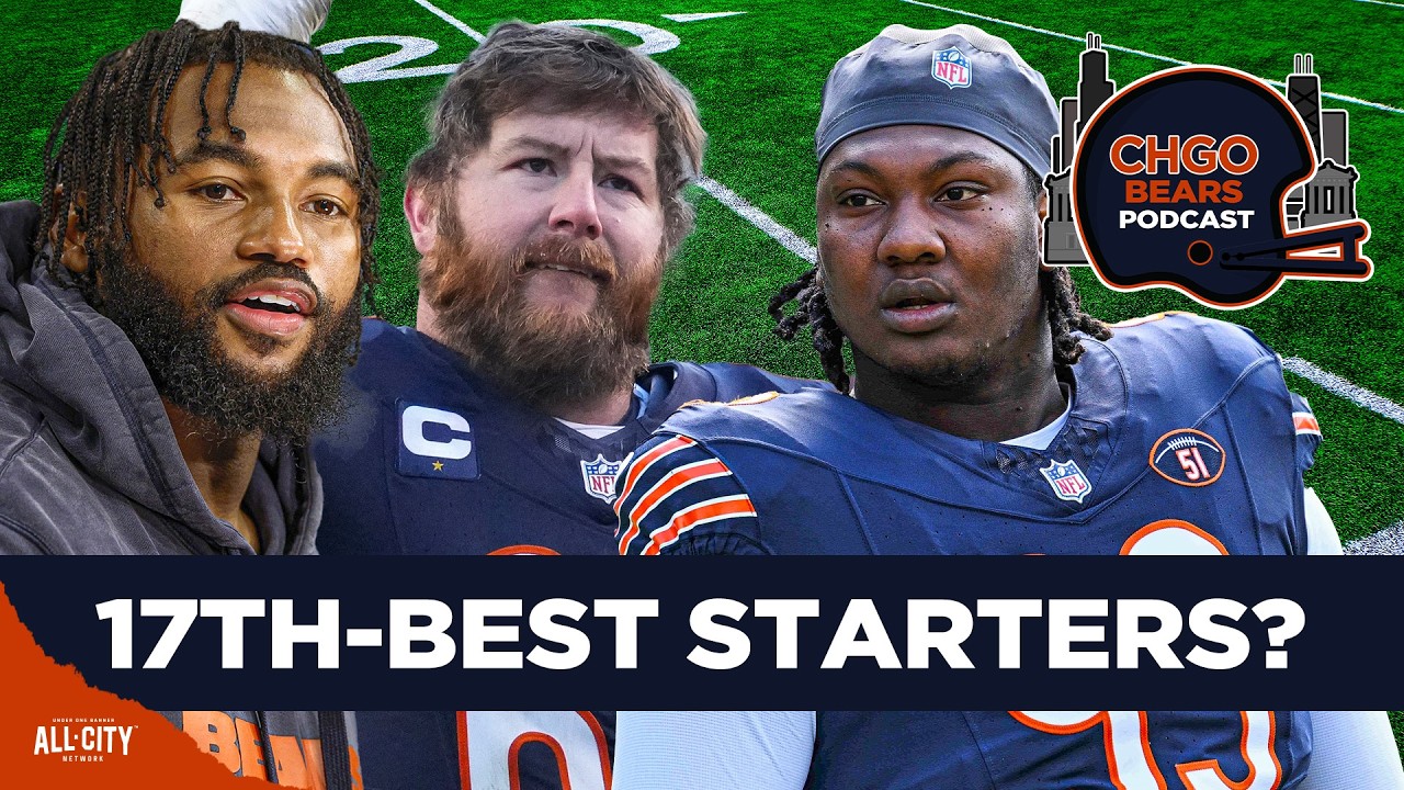 ROSTER RANKINGS: Where the Chicago Bears Starting Lineup Ranks in the NFL | CHGO Bears