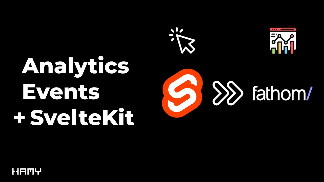 Log Fathom Analytics events from SvelteKit - YouTube