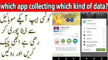 How to check which app collecting data about you.