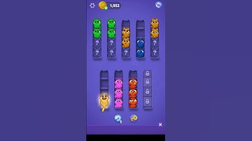 Kitty Sort: Twisted Tails Level 7 | Funny Games