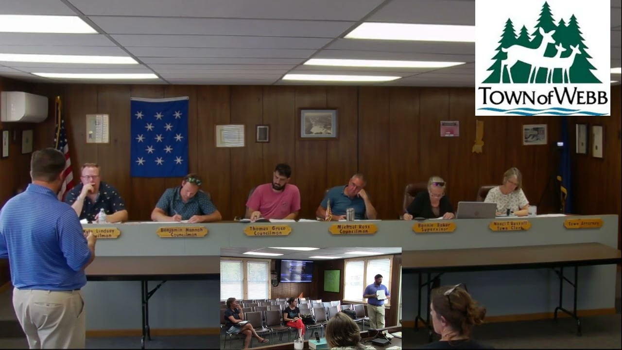 August 4th, 2025 Town of Webb Audit Claims Meeting