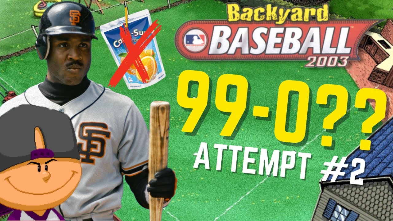 SMALL BALL SUPREMACY (99-0 Challenge) Backyard Baseball 2003 Gameplay