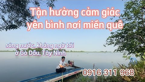 Đất tây ninh siêu rẻ, Nghĩ dưỡng sông Vàm Cỏ Đông, Gò Dầu, Tây Ninh #hungnhadattayninh #chotayninh