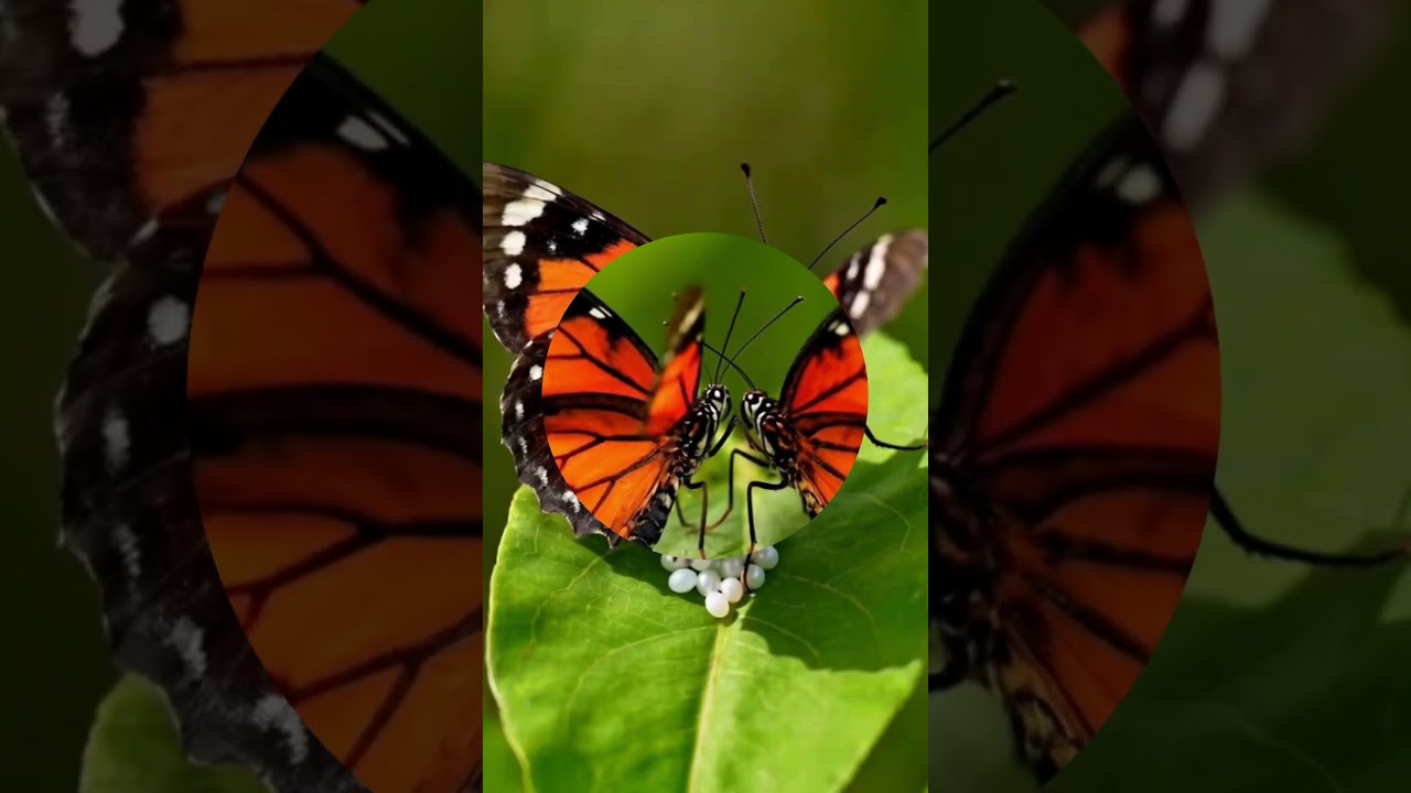 This Butterfly Travels 4,000 KM 😲 #Monarch #NatureShorts