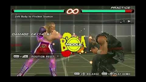 Tekken 6 PPSSPP - Steve Fox all launchers combo video