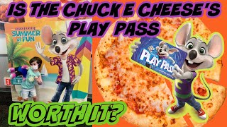 IS THE CHUCK E. CHEESE'S SUMMER ALL YOU CAN PLAY PASS WORTH IT? #CHUCKYCHEESE