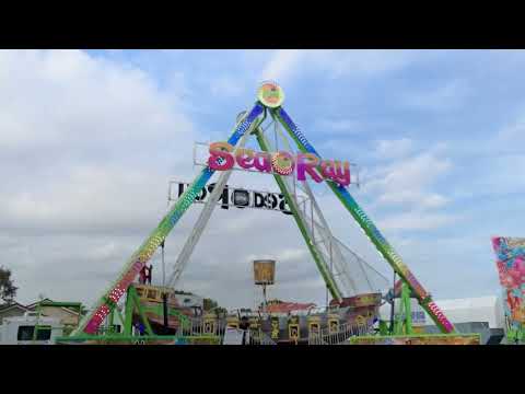 Mother of our Redeemer Catholic School & Church Fair Feb. 2022, Hialeah FL Miami, carnival rides