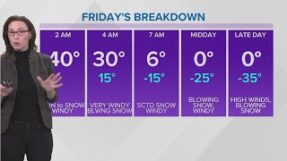 Severe snow wind and cold headed for Northeast Ohio Betsy Kling has the latest
