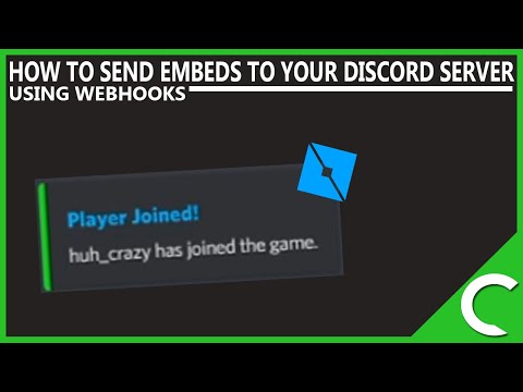 How To Use Webhooks To Send Messages Embeds To Your Discord Server - roblox coding help discord