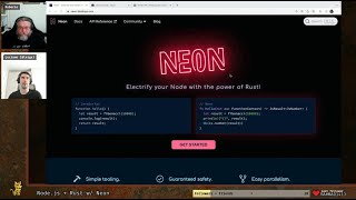 Creating Node.js libraries with Rust using Neon (Twitch live stream)