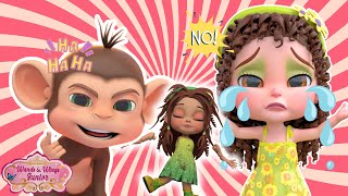 noo princesss doll is broken fix the doll kids rhyme blossoms playtime mike and mia