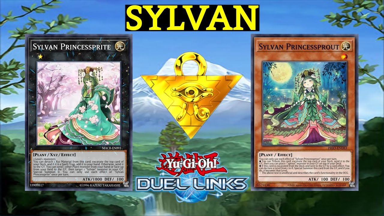 SYLVAN/SILVANO Meta DECK [YuGiOh! Duel Links] YouTube