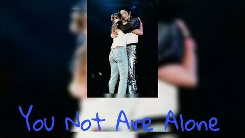 You Not Are Alone | History world tour 3rd leg live in MSG 1998 | michael jackson