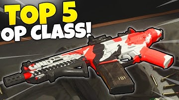 TOP 5 BEST CLASS SETUP IN MODERN WARFARE.. (OVERPOWERED) COD MW Gameplay
