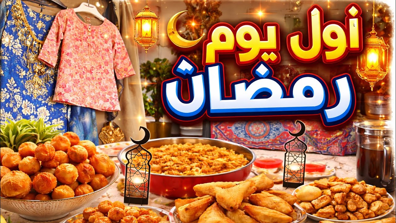 	وش صار في أول يوم رمضان عندنا؟ 🌙😍🔥