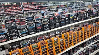 Giant 1/43 Diecast Car model section 🤯 Diecast Hunting in Europe ‼️ Tom's modelauto's