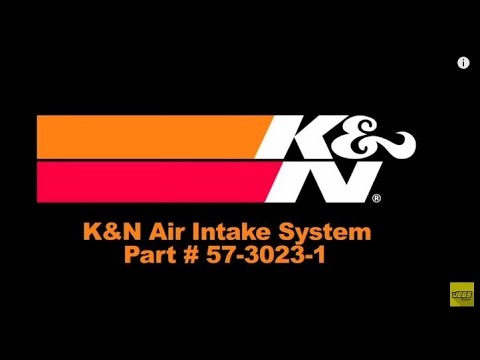 K/&N 57-3023-1 Performance Intake Kit