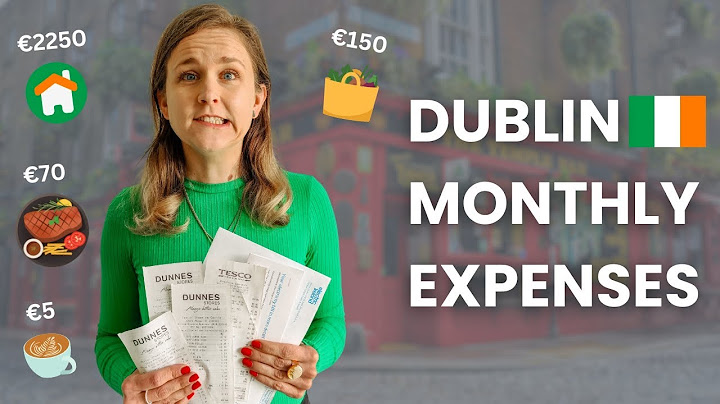 Cost of Living in Dublin in 2025 - How much do we REALLY spend in a month in Ireland? 💰 #dublin