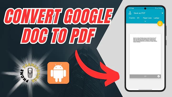 How to Convert Google Doc to PDF  | Full Guide [2025]