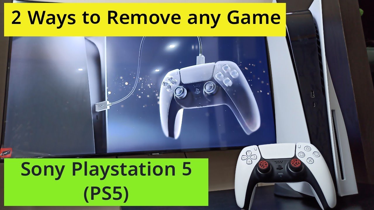 PS5 : 2 Ways to Delete Games in Sony PlayStation 5