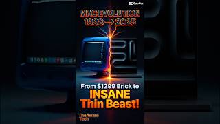 You Won’t Believe How Macs Changed in 27 Years! (1998 vs 2025) 😨 #shorts #viralshorts #evaluation