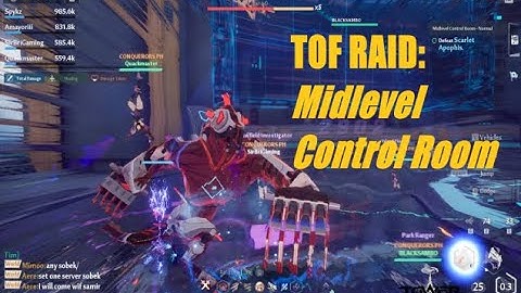 Tower of Fantasy Raid (8-man Party): Midlevel Control Room