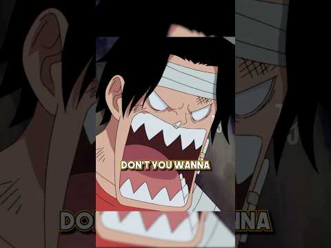 The moment luffy