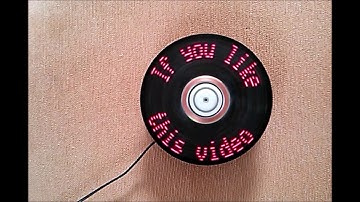 The simplest Arduino POV propeller clock (part 1.- Promotion)
