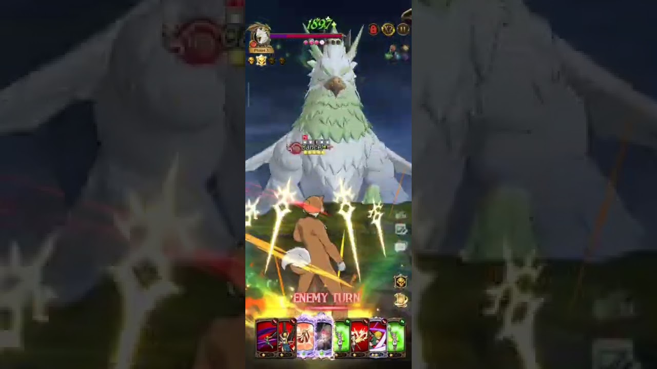 Seven deadly sins grand cross - Demonic Beast Bird Roast - Floor 1 ...