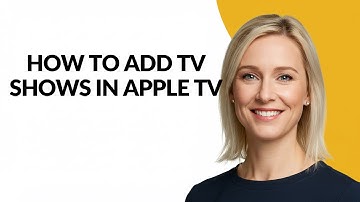 How to Add Tv Shows In Apple Tv - Julia