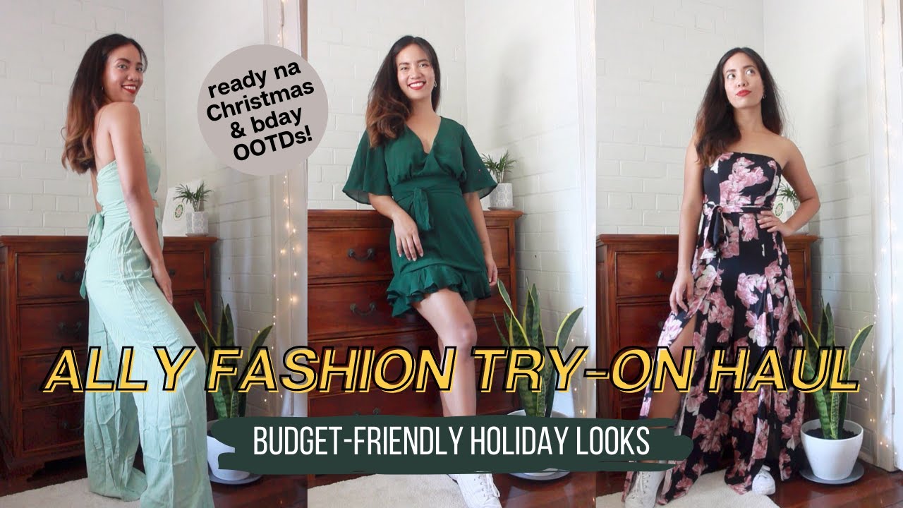 ALLY FASHION TRY-ON HAUL  Affordable Holiday Looks Under $20