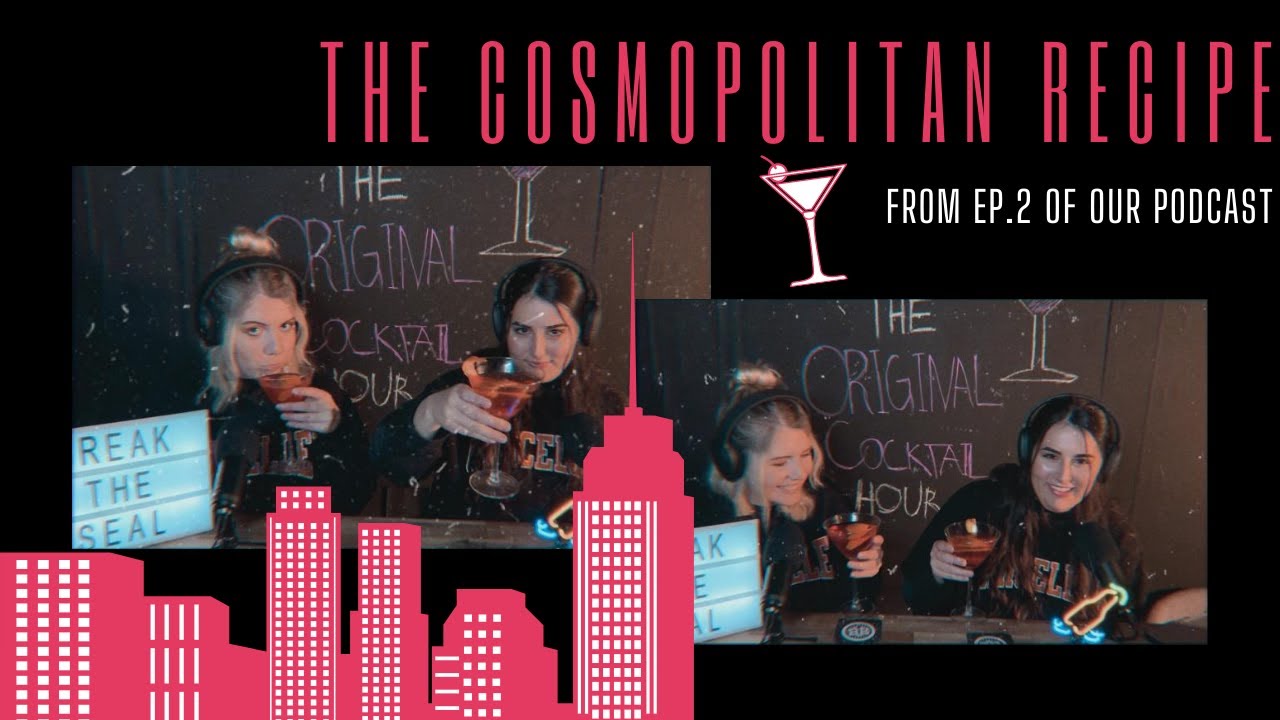 HOW TO MAKE A COSMOPOLITAN