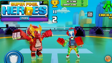 Super Pixel Heroes 2019 Unlocked (ATOM,SHERE KHAN,CHUCKLES) Legendary Heroes