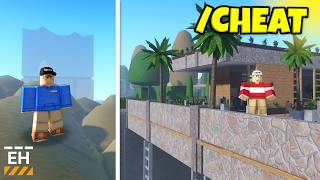 Ich PRANKE in einer YOUTUBER Bau CHALLENGE in Notruf Hamb...