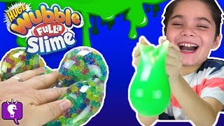 surprise toys inside the wubble fulla slime and marbles by hobbykidstv