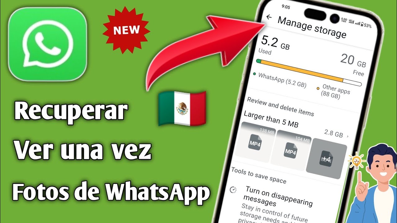 𝗖ó𝗺𝗼 𝗥𝗲𝗰𝘂𝗽𝗲𝗿𝗮𝗿 𝗙𝗼𝘁𝗼𝘀 𝗱𝗲 𝗪𝗵𝗮𝘁𝘀𝗔𝗽𝗽 𝗩𝗶𝗲𝘄 𝗢𝗻𝗰𝗲 (𝟭𝟬𝟬% 𝗙𝘂𝗻𝗰𝗶𝗼𝗻𝗮 | 𝗚𝘂í𝗮 𝗠é𝘅𝗶𝗰𝗼 𝟮𝟬𝟮𝟱)🇲🇽