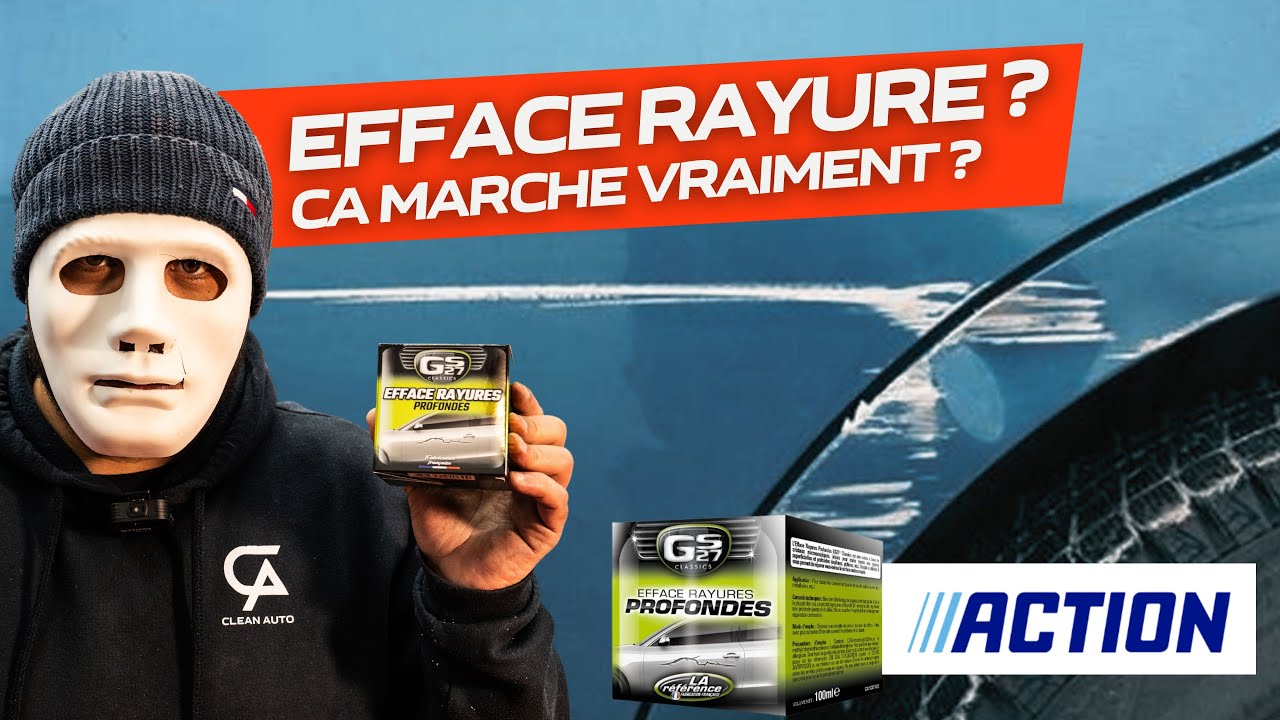 Arnaque ? Test de l’efface rayures profondes GS27 pour votre Voiture Ca enleve Vraiment les rayure ?