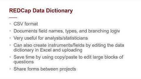 CRC Training: REDCap Overview
